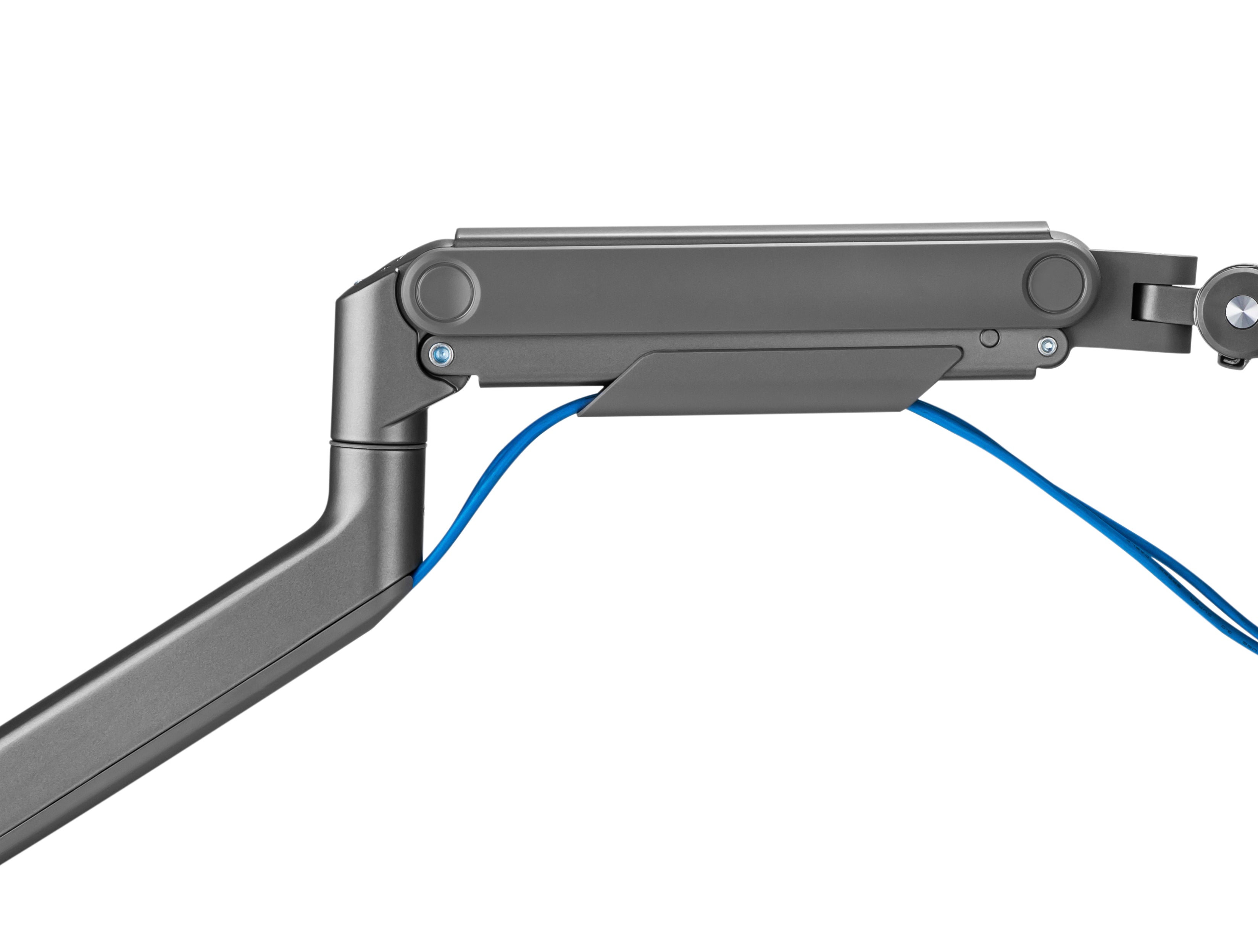 Monitorarm Heavy duty, mörkgrå