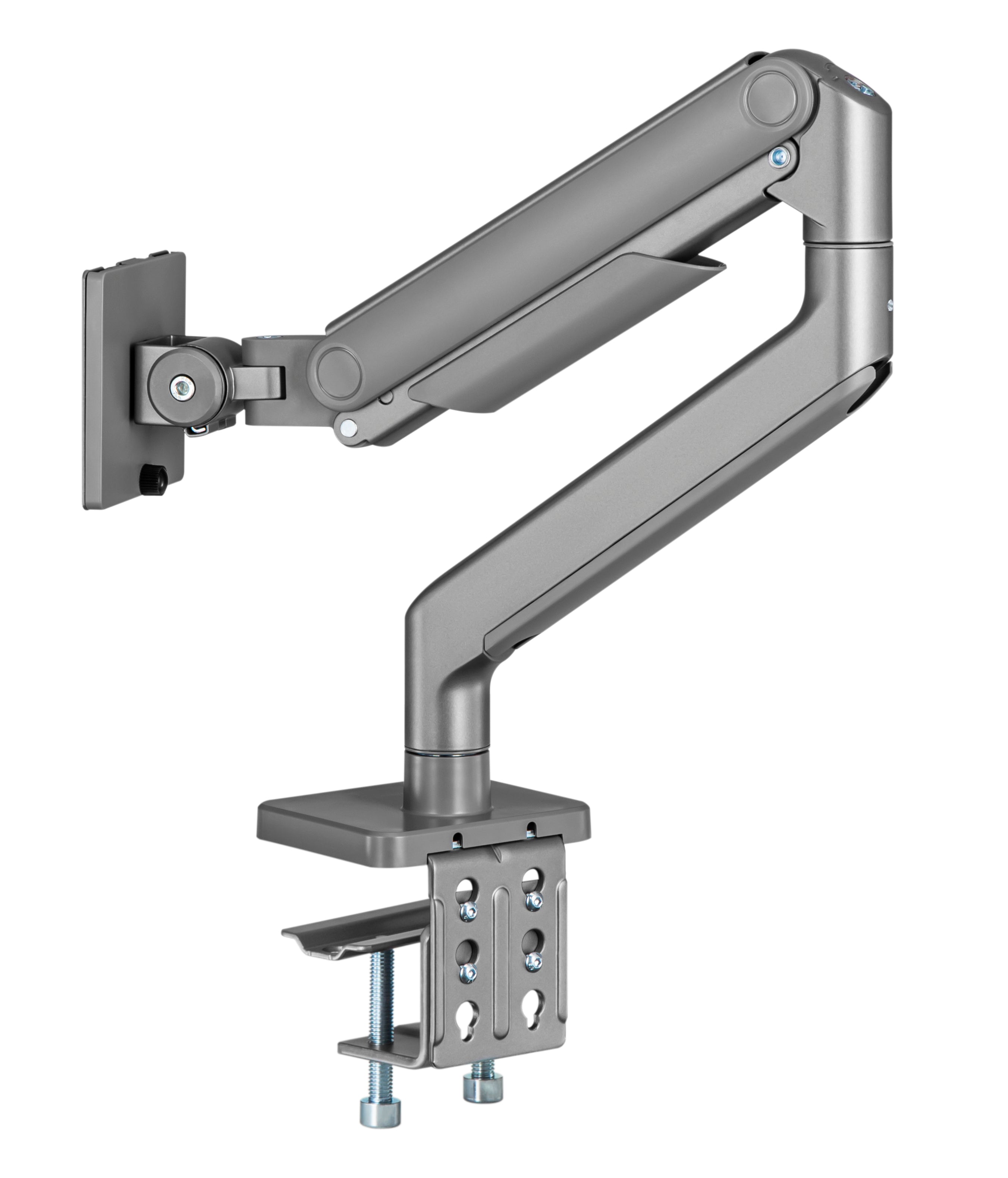 Monitorarm Heavy duty, mörkgrå