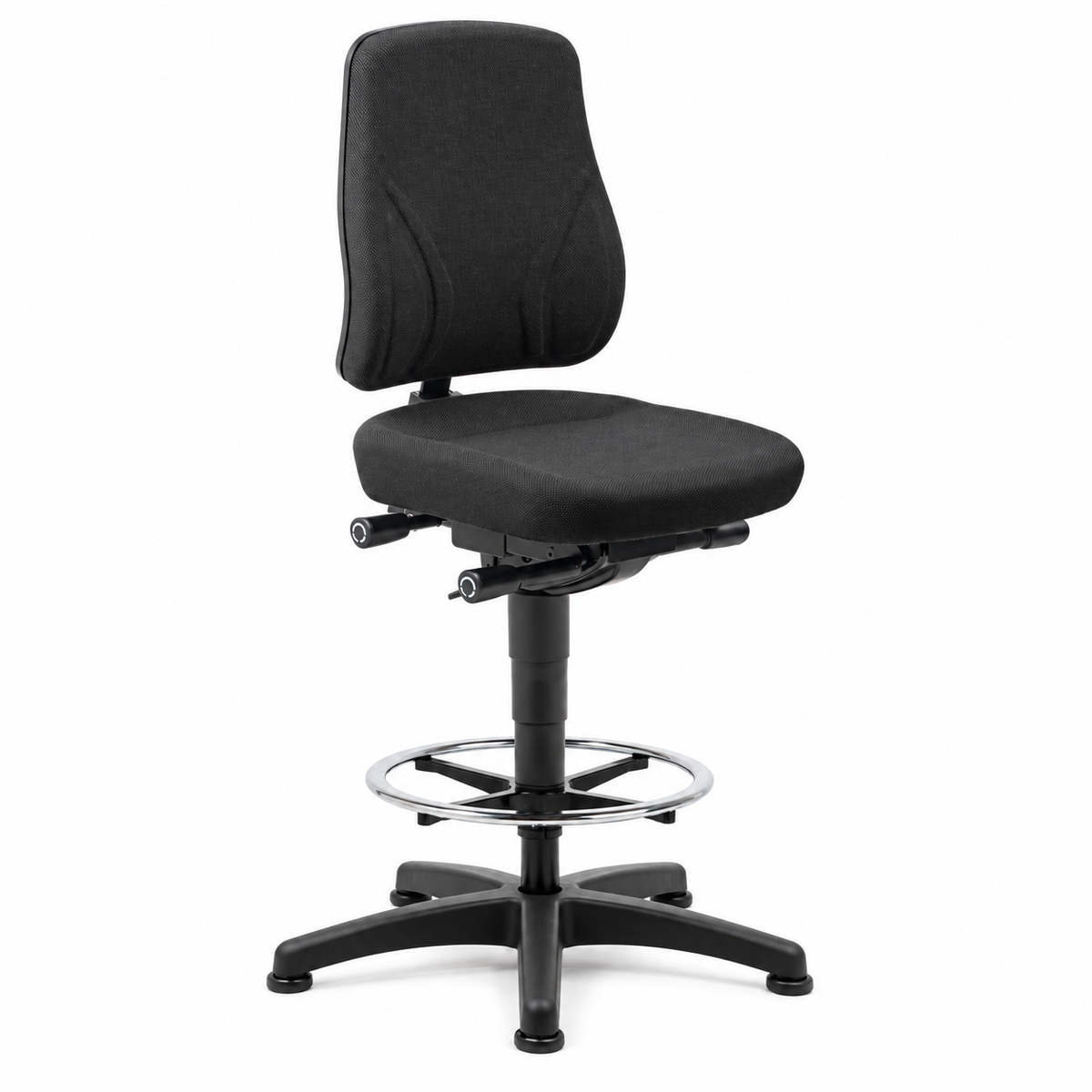 All-In-One Trend 3 arbetsstol, svart tyg