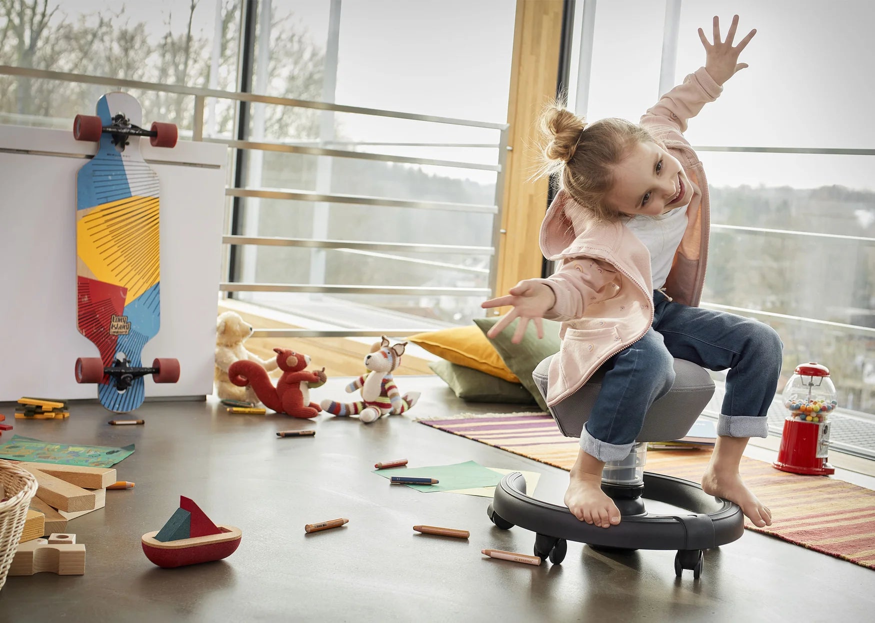 Aeris Swoppster, rosa poluester