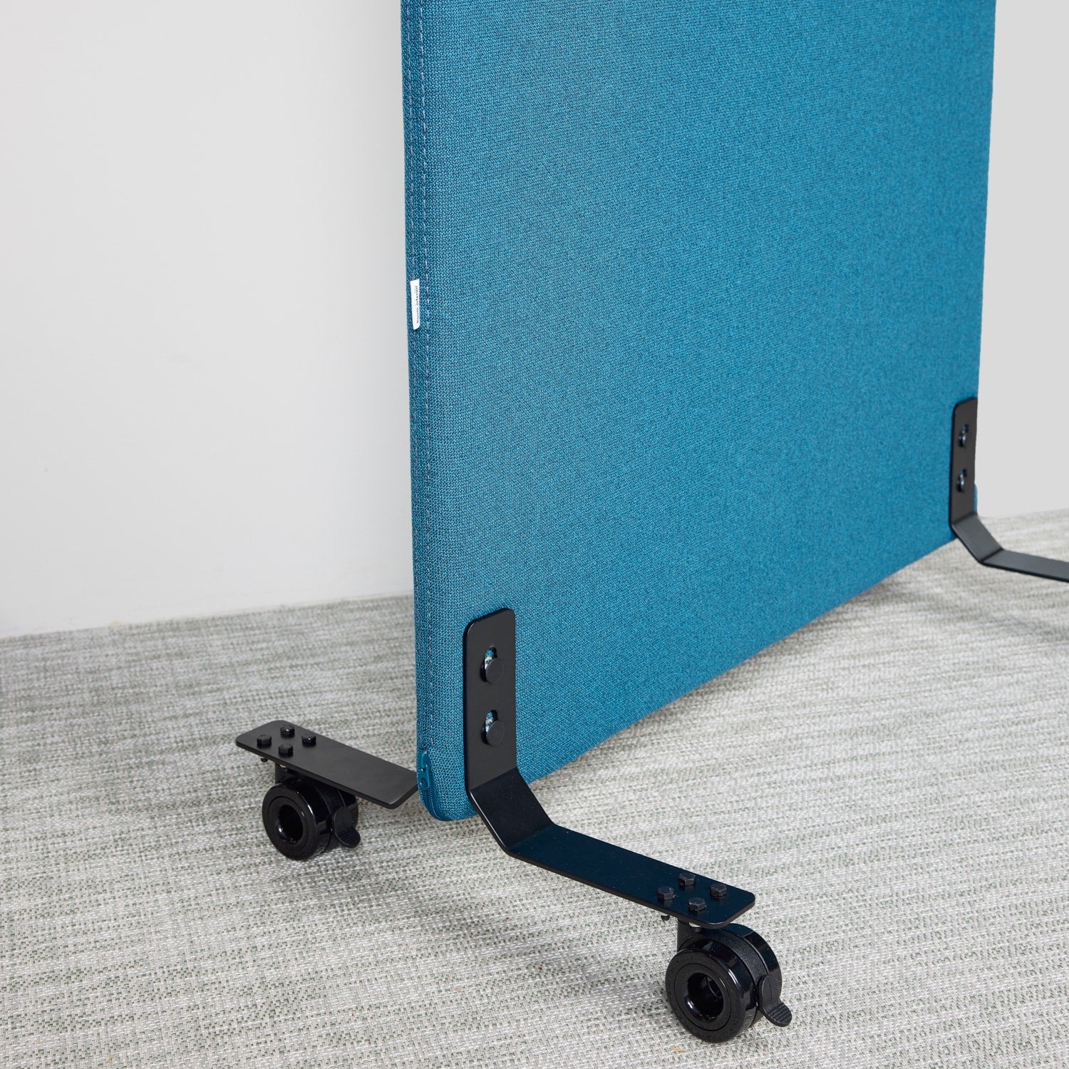 Golvskärmsfötter med hjul (4 st)