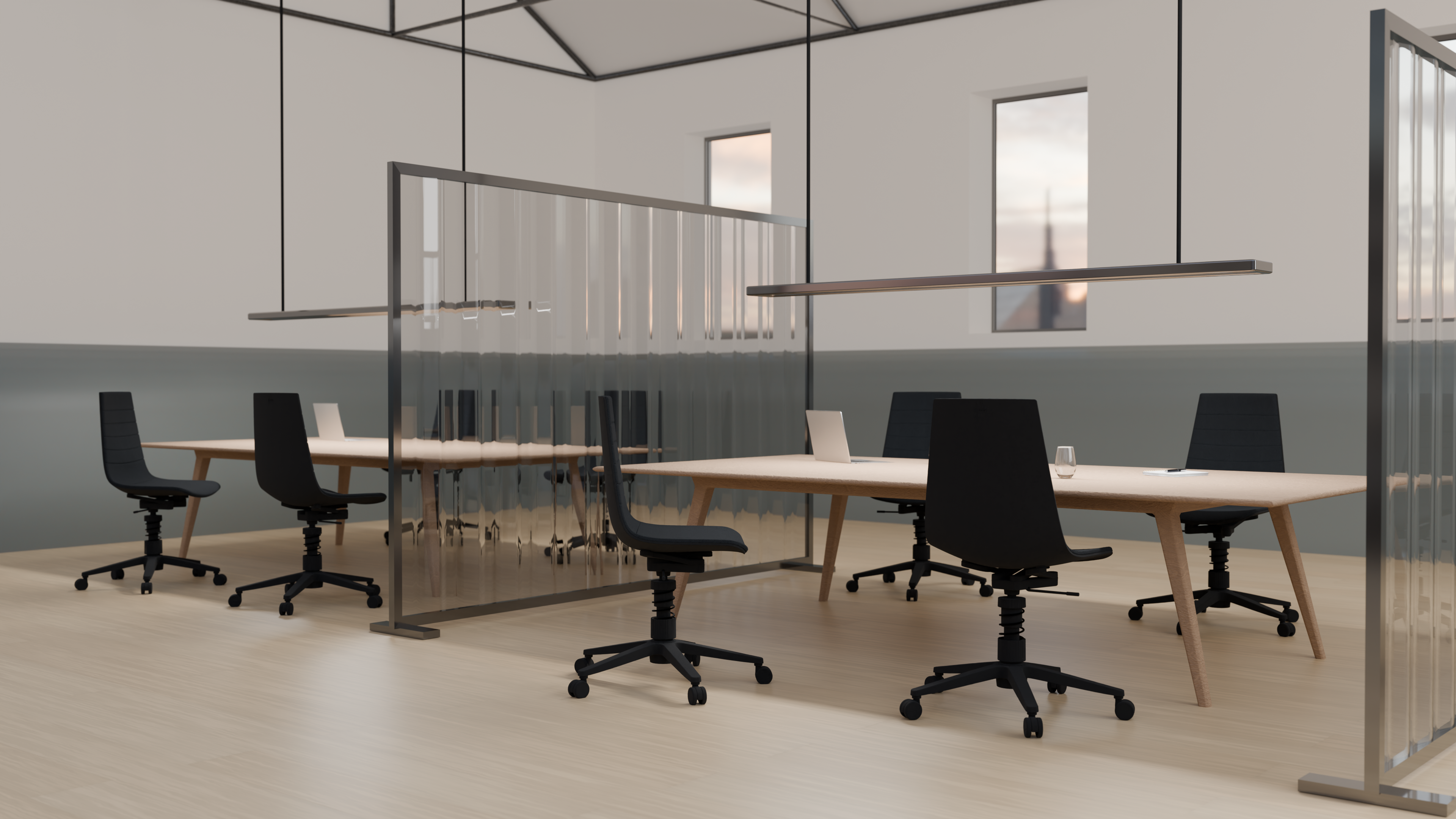 Linu Task med fjäder - ljusgrå Cura-tygklädsel