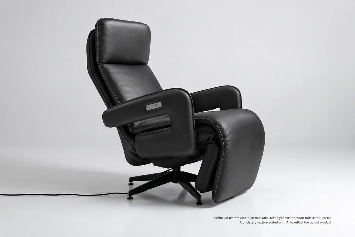 Neurosonic Serene återhämtningsfåtölj, läder