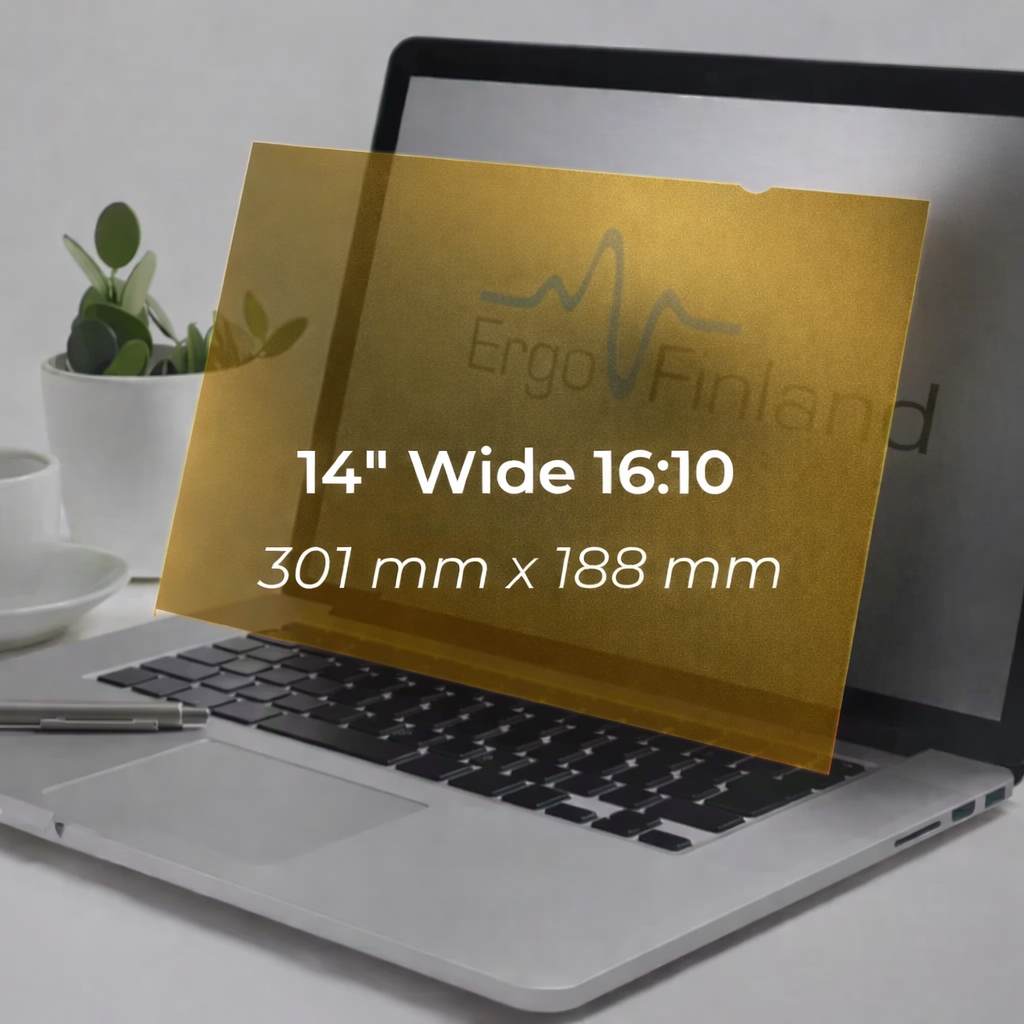 Sekretessfilter 14" Wide 16:10 - GOLD