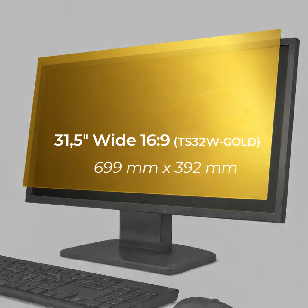 Sekretessfilter 31,5" Wide 16:9 - GOLD