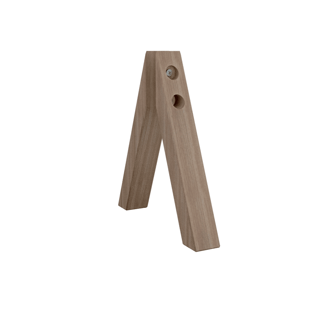 Fotslag till golvskärm (4 st)- Askfärgad