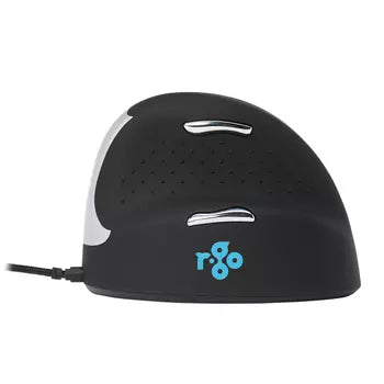 R-Go He Mouse (stor, vänster, trådbunden)