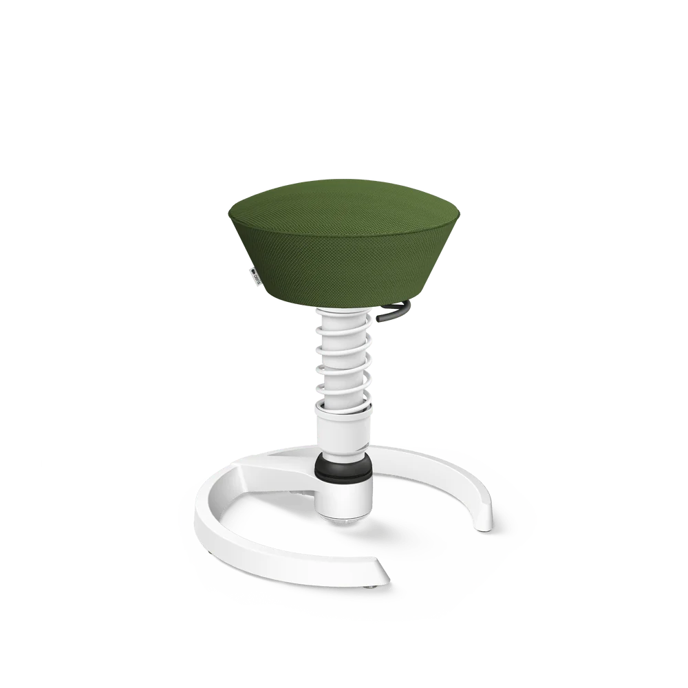 Swopper Air, green Runner 3D mesh, white frame, glides