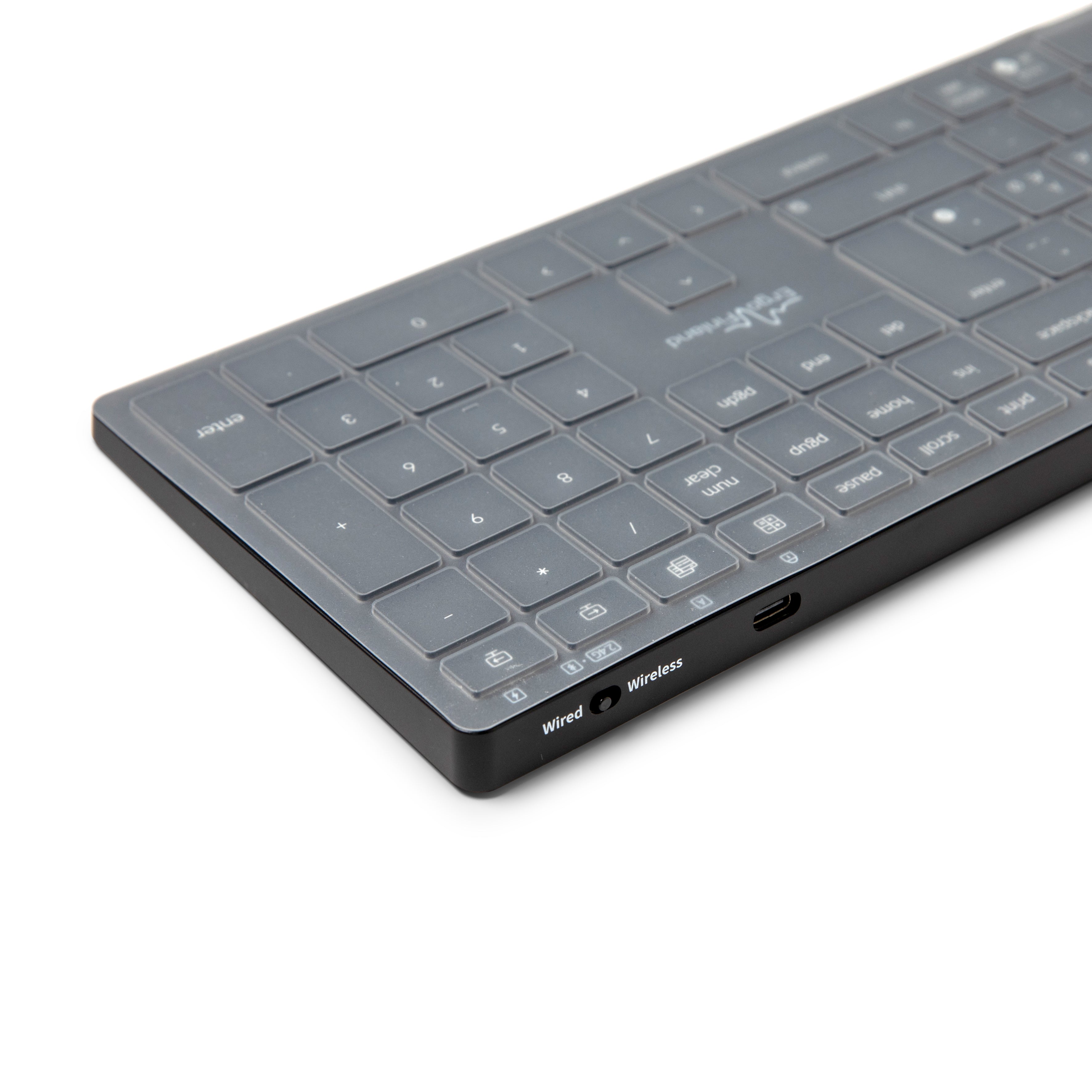 NordType X3 – 3-i-1-tangentbord – svart