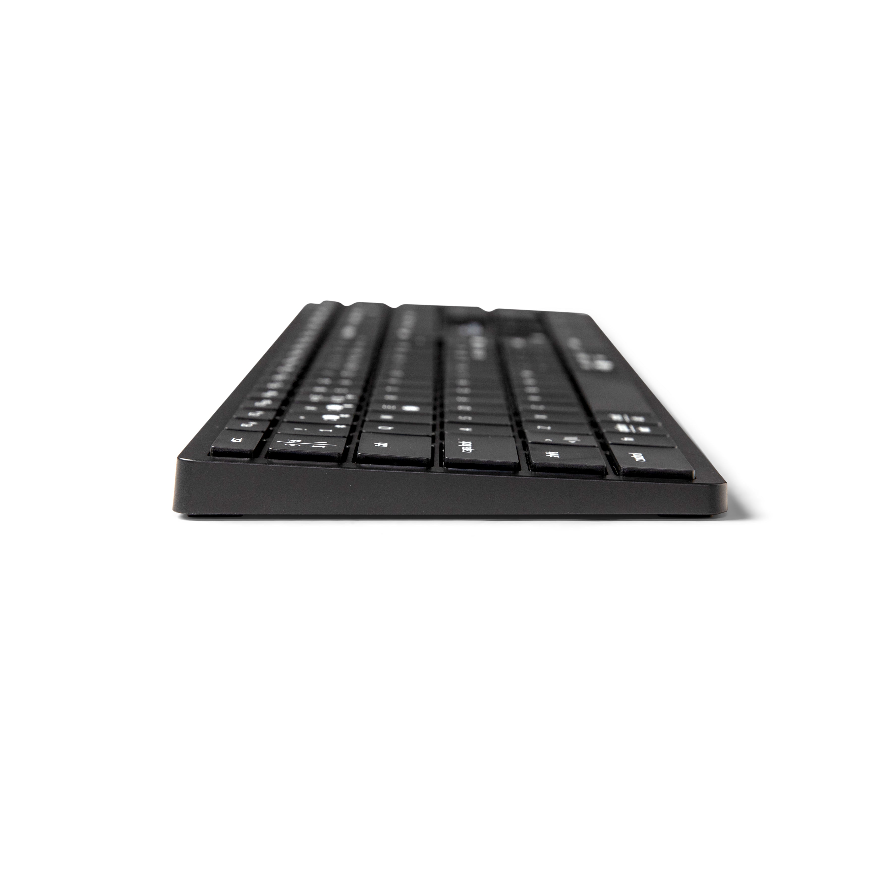 NordType X3 – 3-i-1-tangentbord – svart