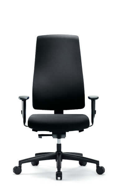 Black Goal office chair, ergonomic design, premium comfort, customizable features.