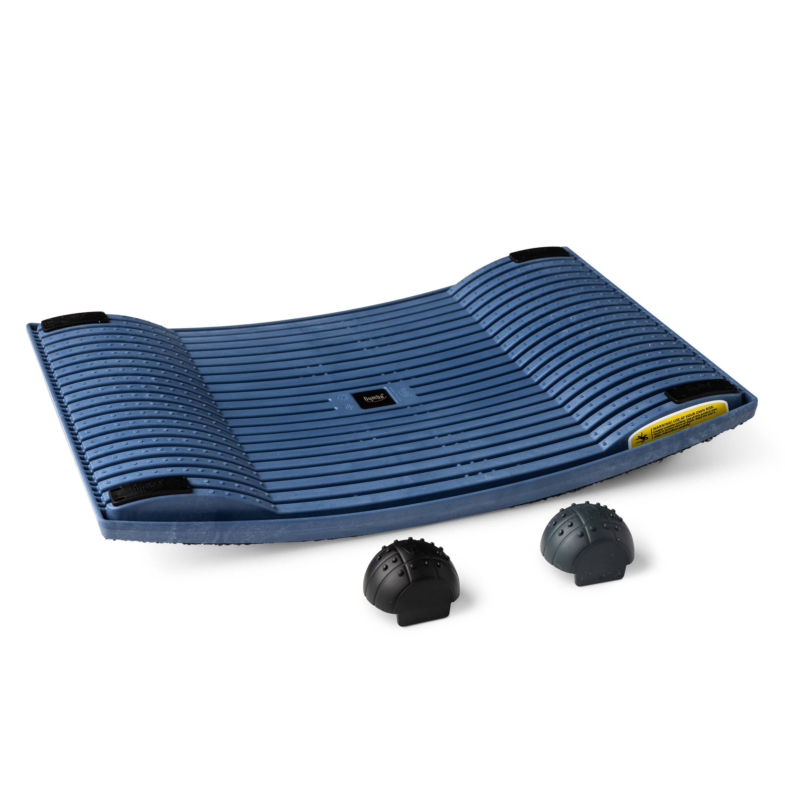 Moonlight Blue activation board by Gymbailu with black accessories for promoting movement and health at the workplace.