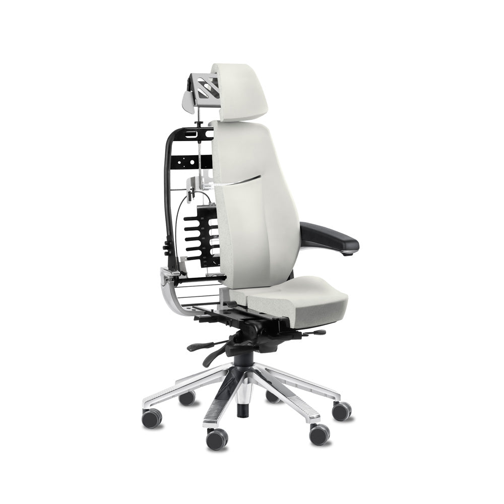 Svenstol S5 24/7 tuoli, ergonominen muotoilu, 6-jalallinen perustelakka, aktiivinen istuma-asento.