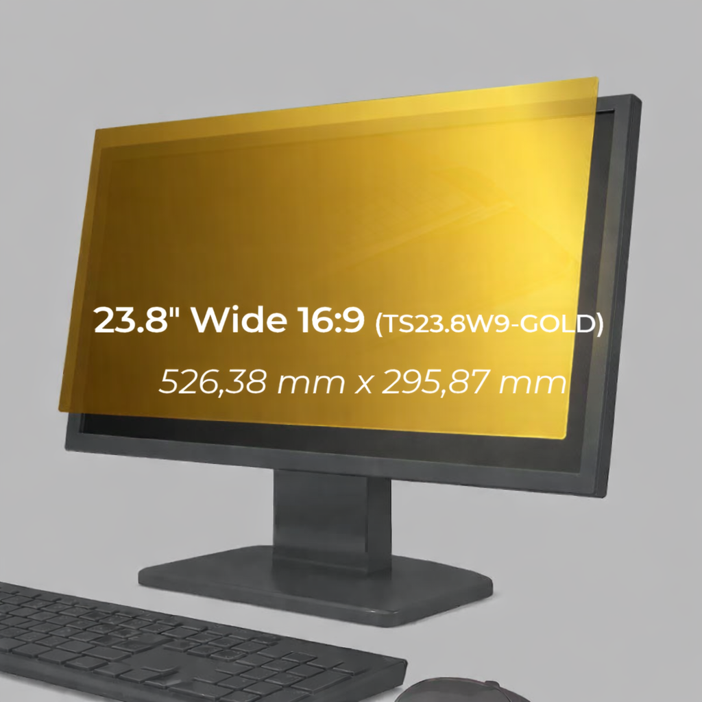 Sekretessfilter 23.8" Wide 16:9 - GOLD