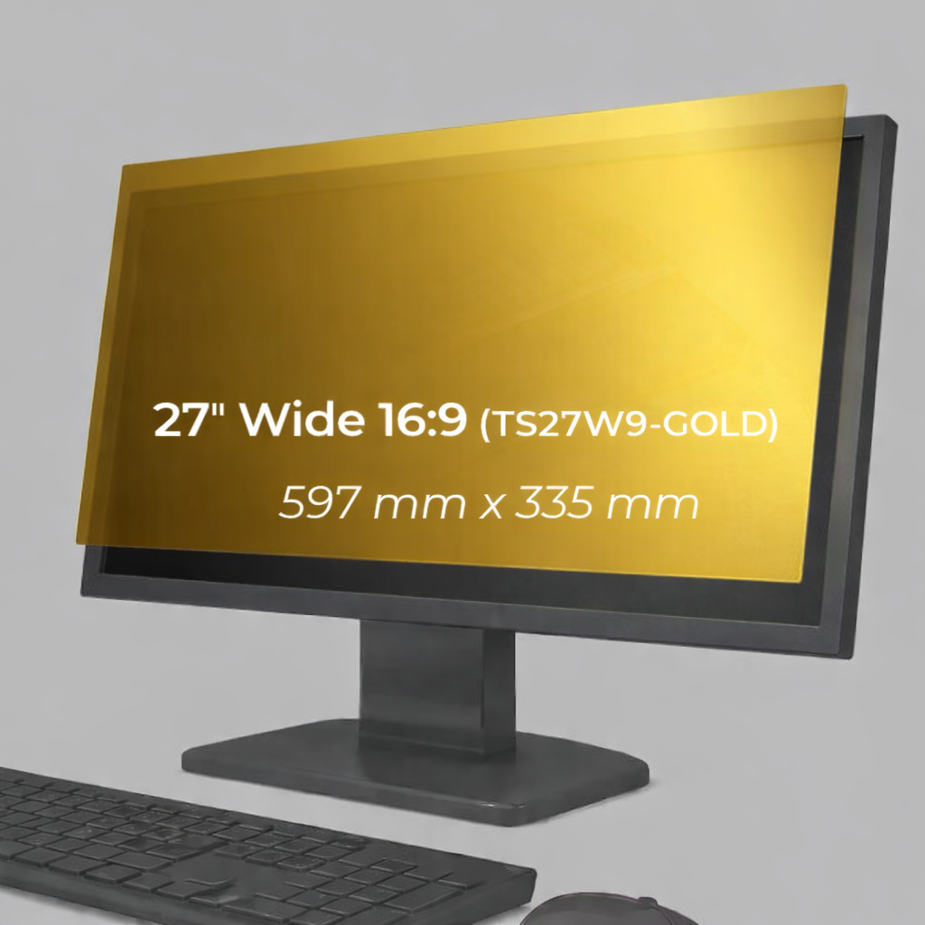 Sekretessfilter 27" Wide 16:9 - GOLD