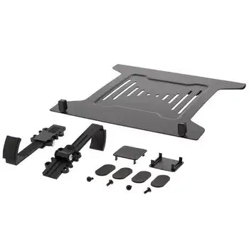 ErgoStance Portable Laptop Stand components for monitor attachment, enhancing workstation ergonomics and space efficiency.