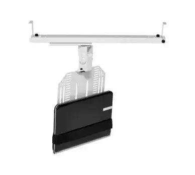 Ergonomic rotable and pull-out notebook laptop stand for improved productivity and optimal viewing at home or office.