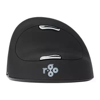 Ergonomic wireless mouse by ErgoFinland designed for right-handed users, promoting comfort and reducing wrist strain.