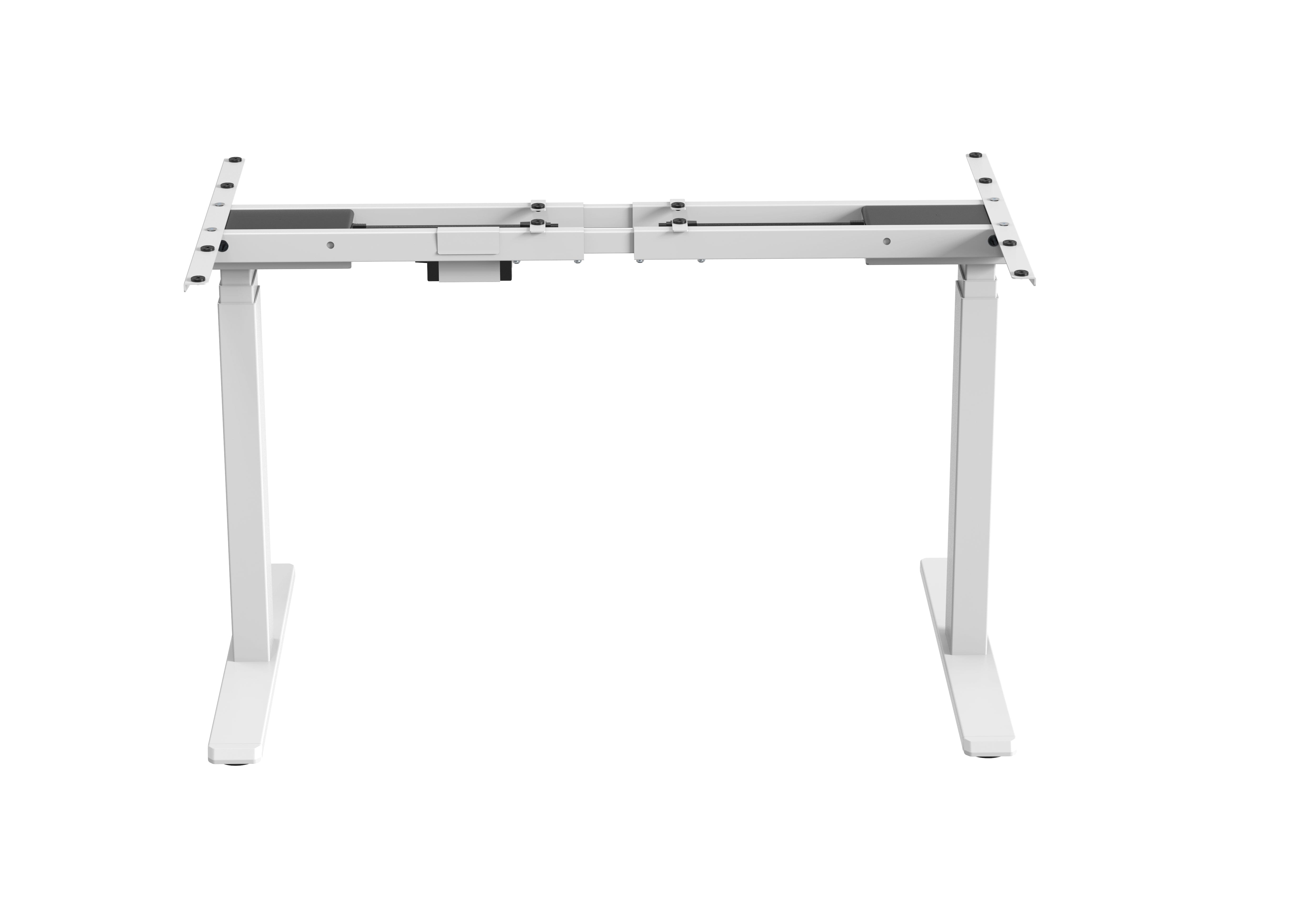  GetUpDesk Duo 2023 elektrisk ram (Vit) - bord, Tvåbenta skrivbord och ramar - ErgoFinland