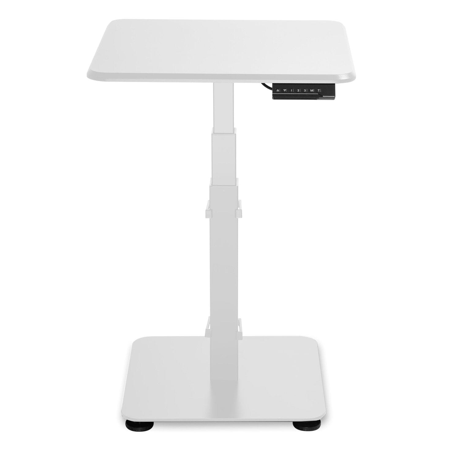 ErgoFinland GetUpDesk Single (Vit) - bord, Enbenta skrivbord, hemmakontor, ryggbesvär, service, skolor, trötthet - ErgoFinland